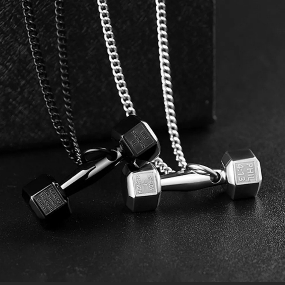 🆕️ weight Dumbbell necklace